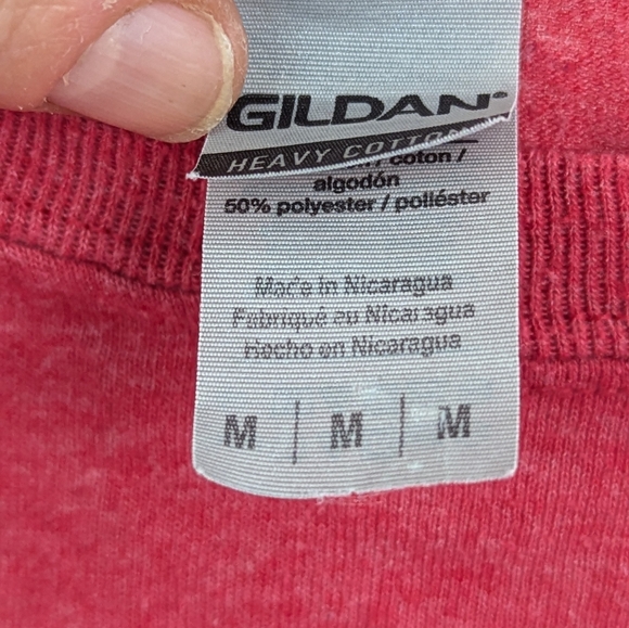 ROGUE NATION Red Tee Shirt Size Medium - Picture 2 of 5